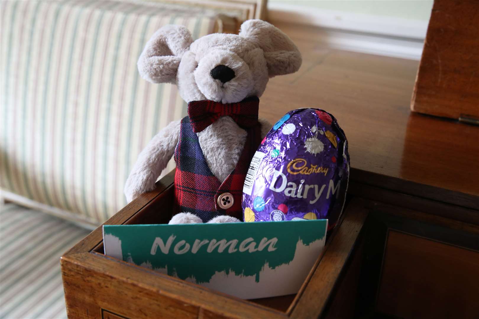 The trust is trying to find homes for more than 15,000 chocolate eggs (Andrew Milligan/PA)