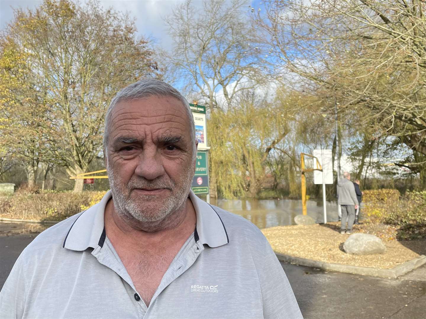 Stan Brown is moving away because of the frequent flooding (Sophie Robinson/PA)