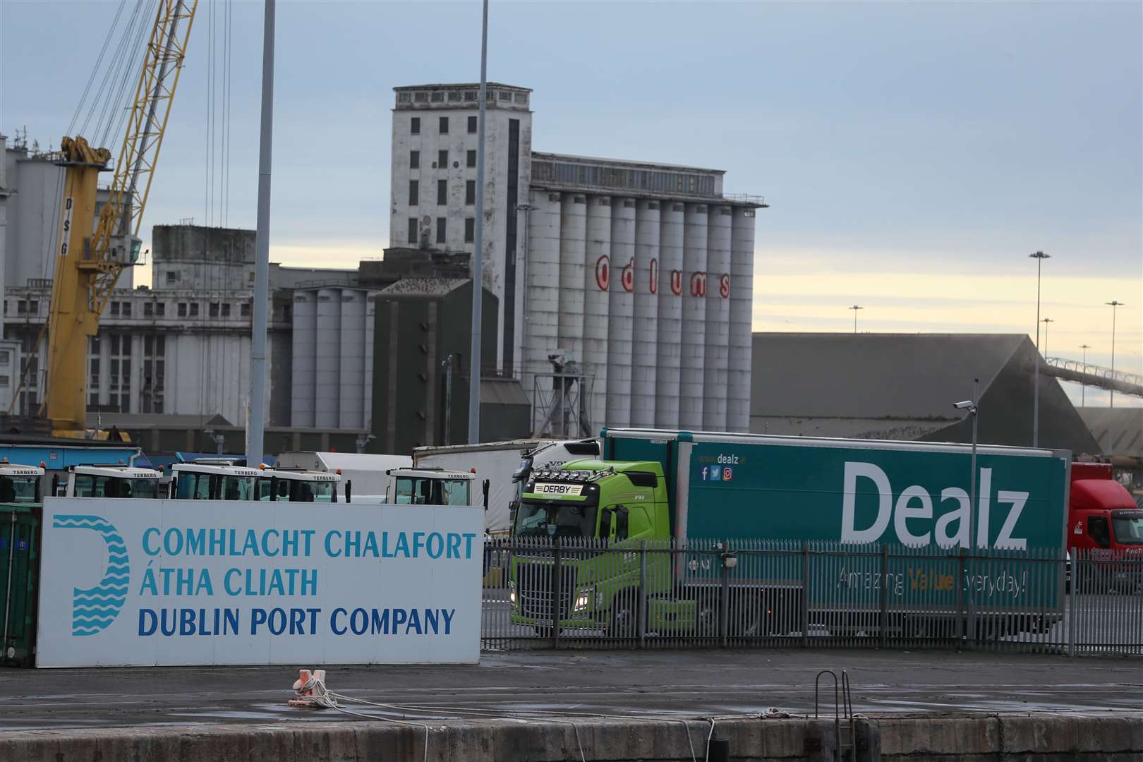 Around a million freight journeys traverse the Irish Sea every year (Brian Lawless/PA)