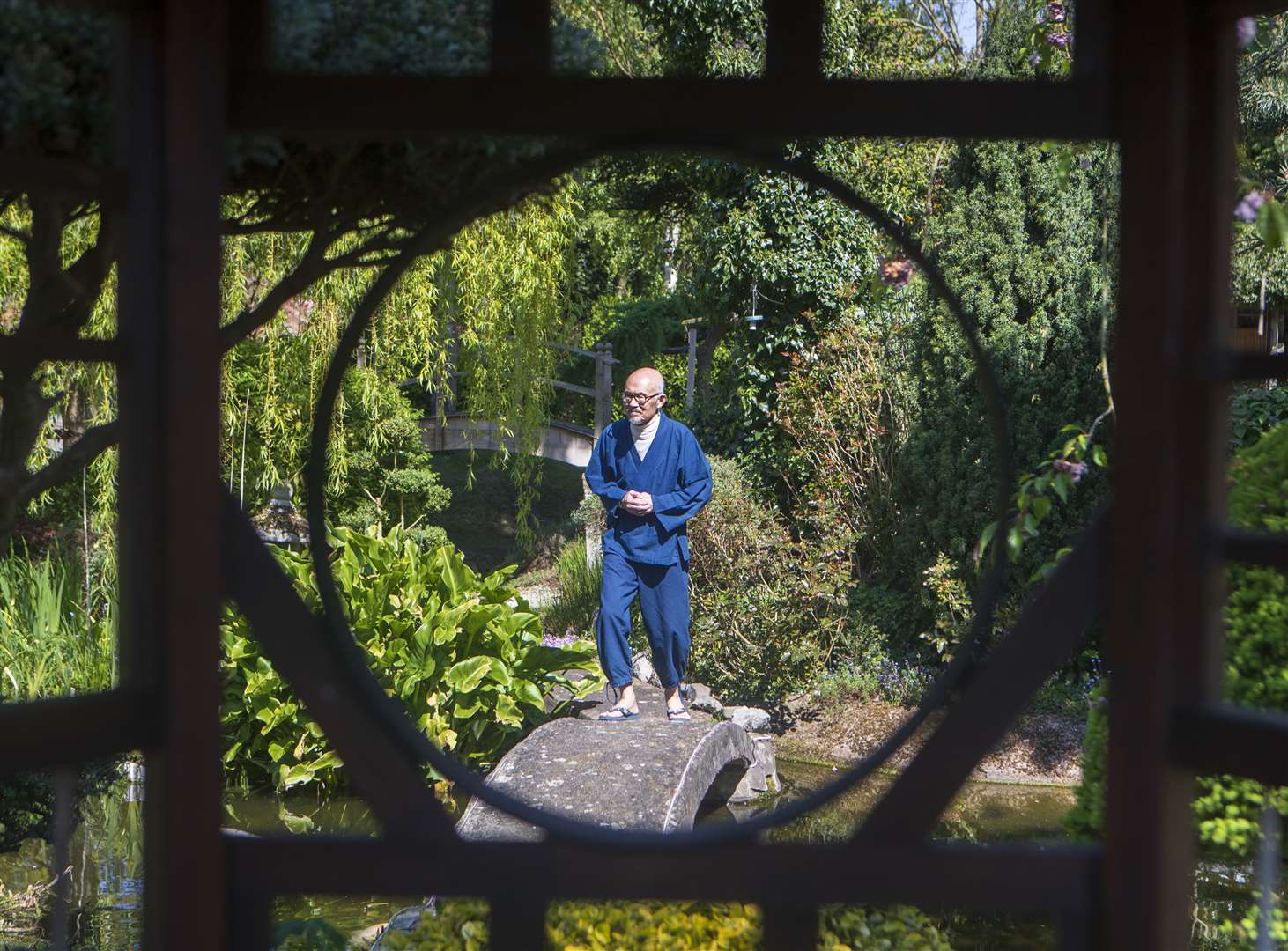 Pure Land Meditation Centre and Japanese Garden is usually busy in the spring (Danny Lawson/PA)