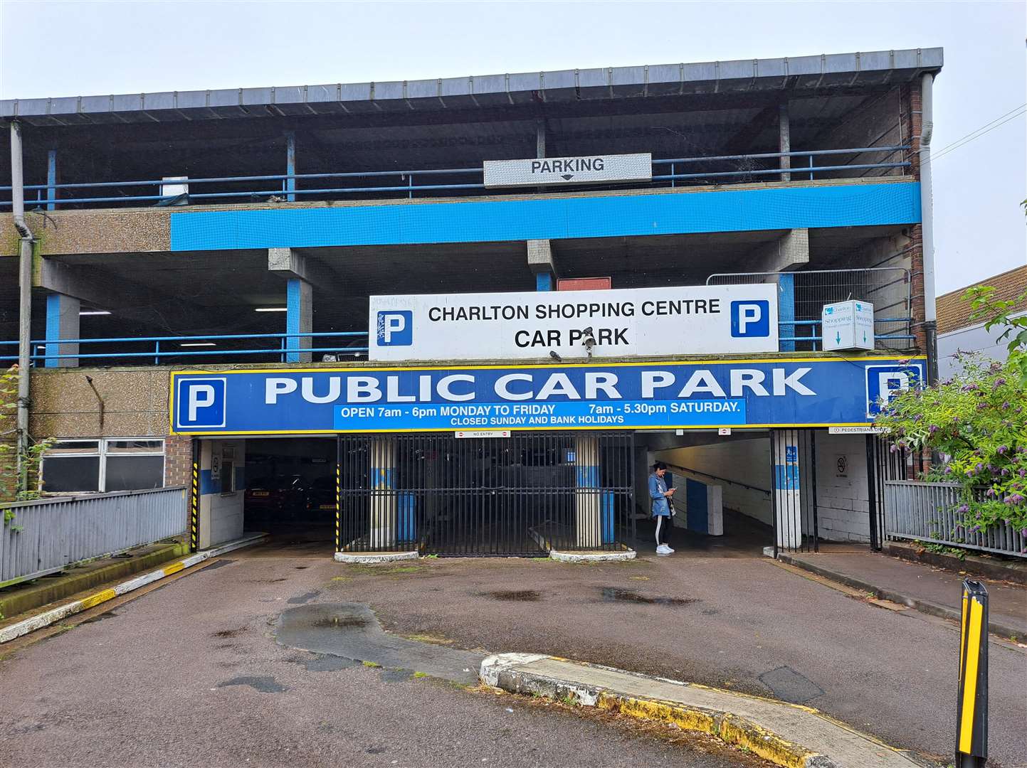 The multi-storey car park at Charlton Shopping Centre is included in the new Local Plan