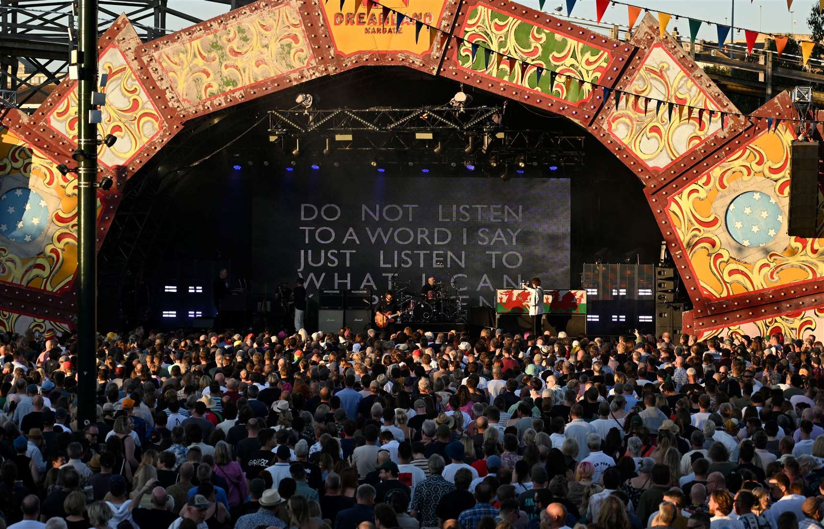 Manic Street Preachers are one of the many big acts to have performed at Dreamland in Margate.Picture: Barry Goodwin