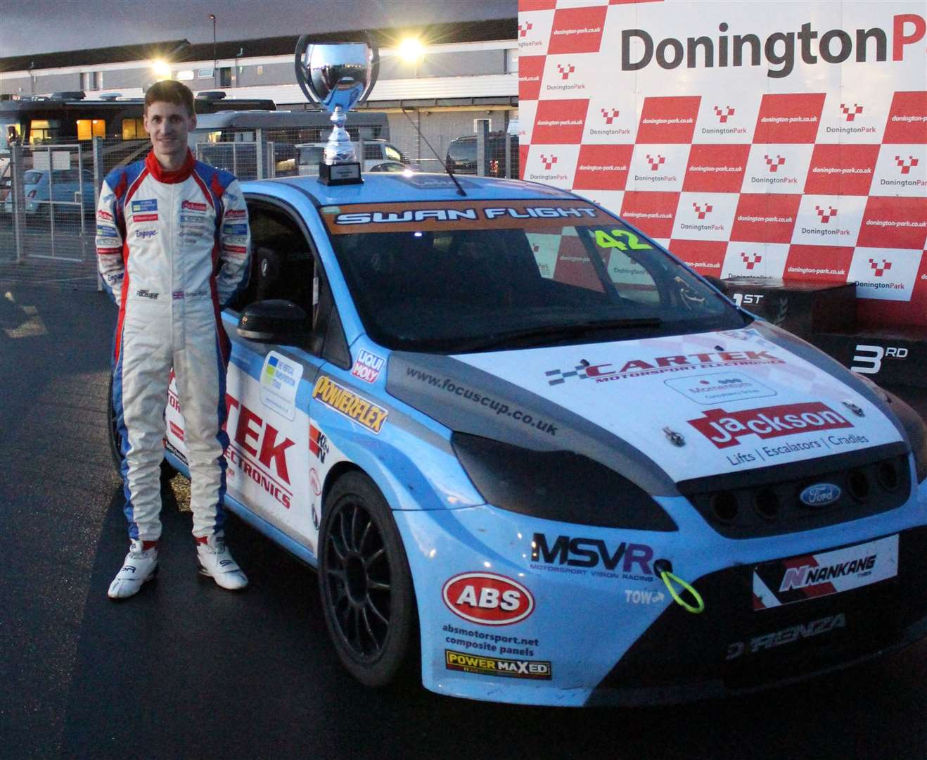 Simon Rudd sealed the Focus Cup title at Donington Park