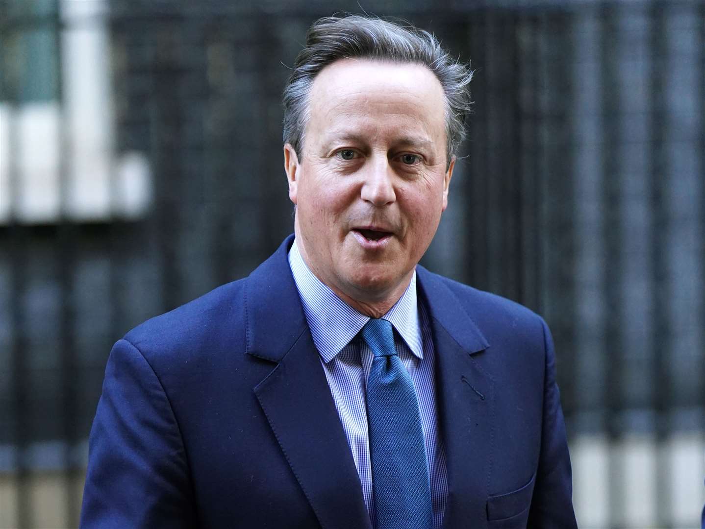 Former prime minister David Cameron leaving Downing Street (James Manning/PA)