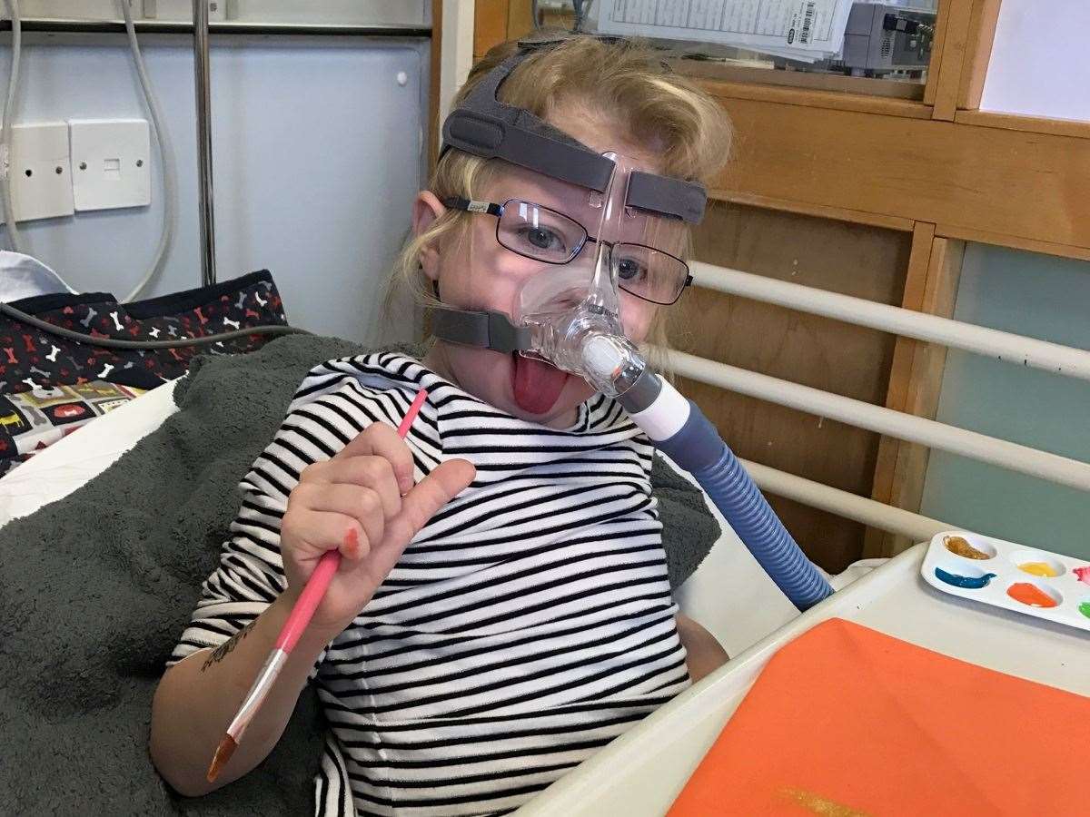 Ruby Walker was born with cystic fibrosis, a genetic disease that severely affected her lungs from infancy. Picture: John Boyd