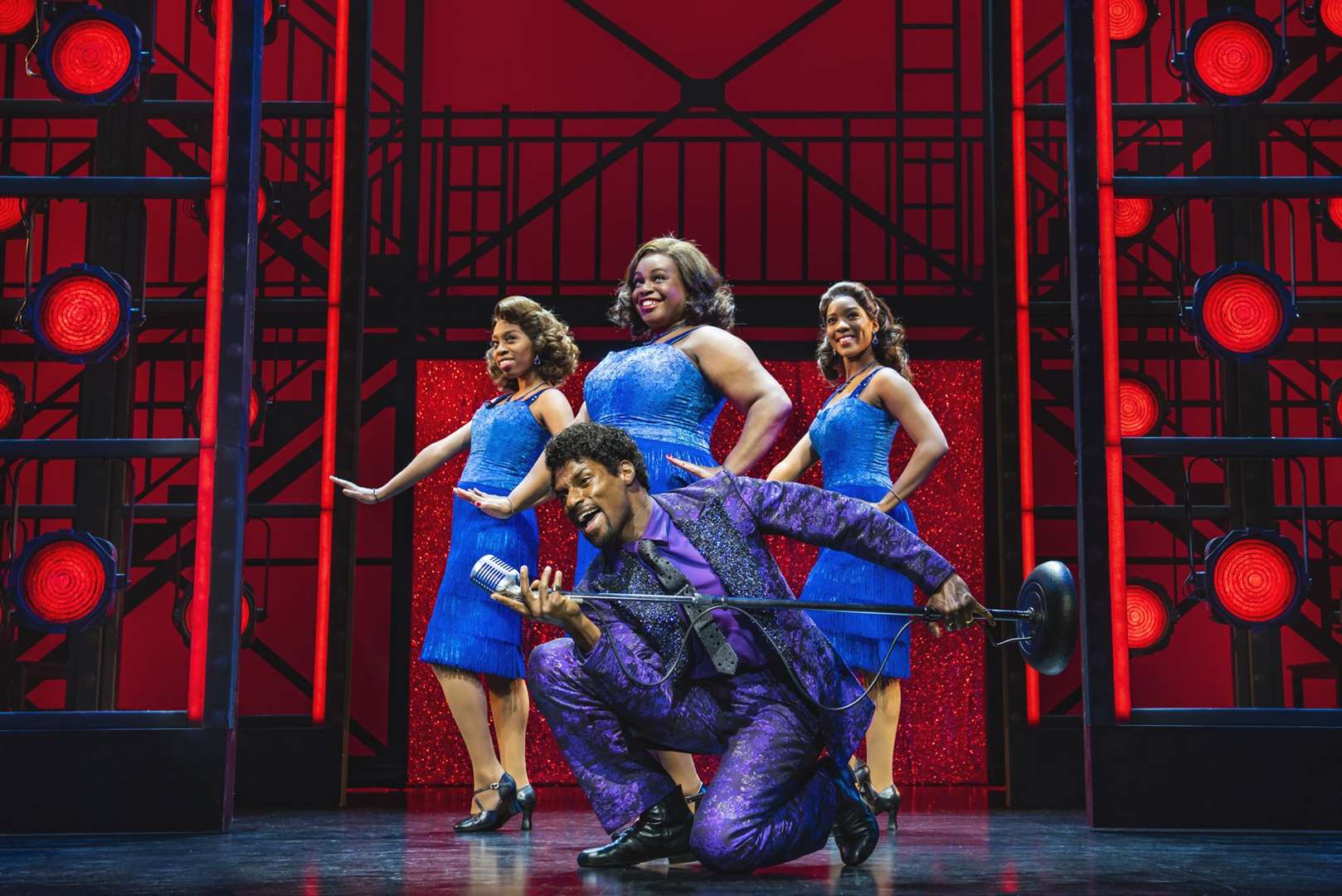 Dreamgirls made its Canterbury debut at the Marlowe Theatre last week. Picture: Matt Crockett