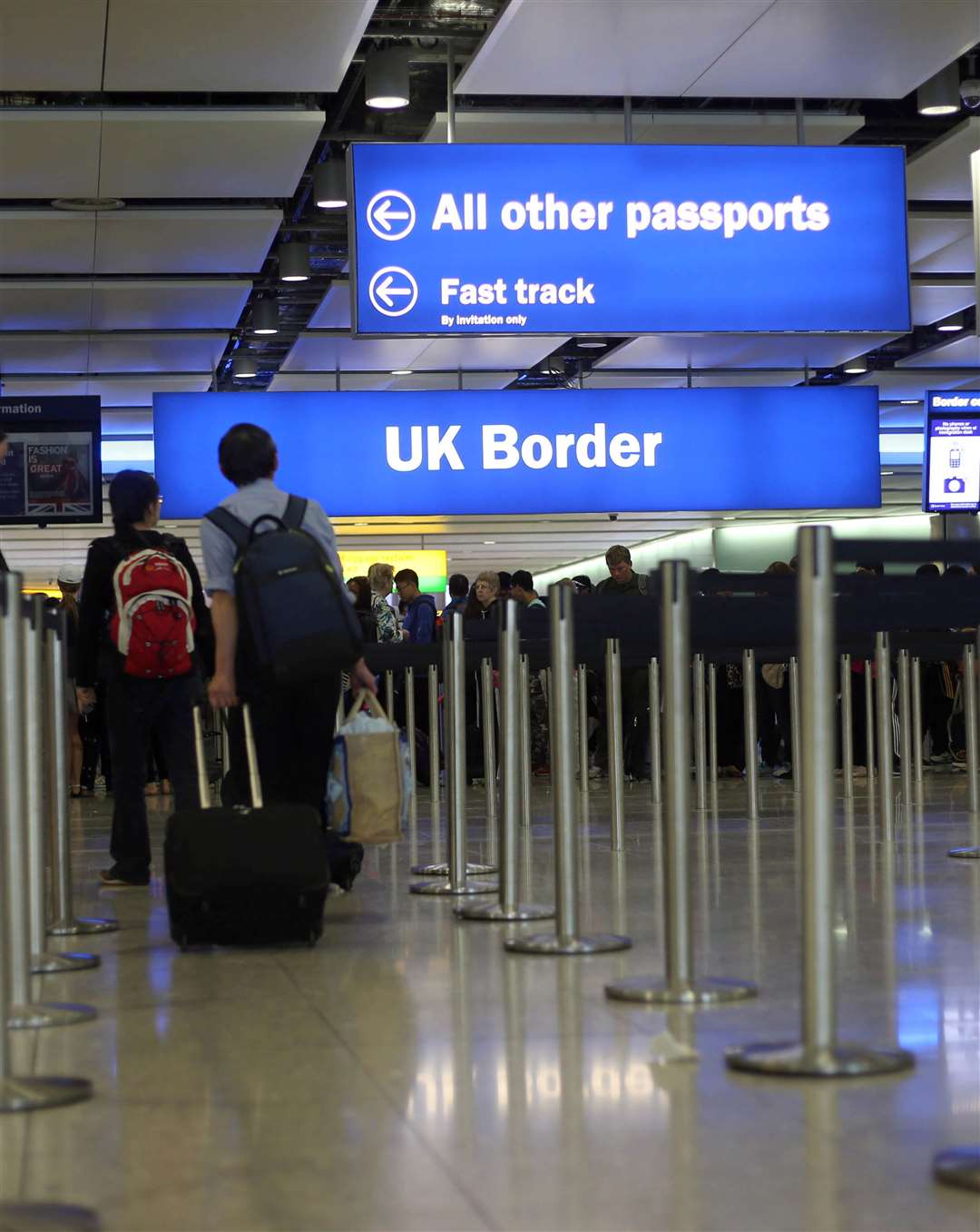 Border Force staff at airports will go on strike (Steve Parsons/PA)