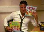 Peter Andre signed copies of his new books at Bluewater