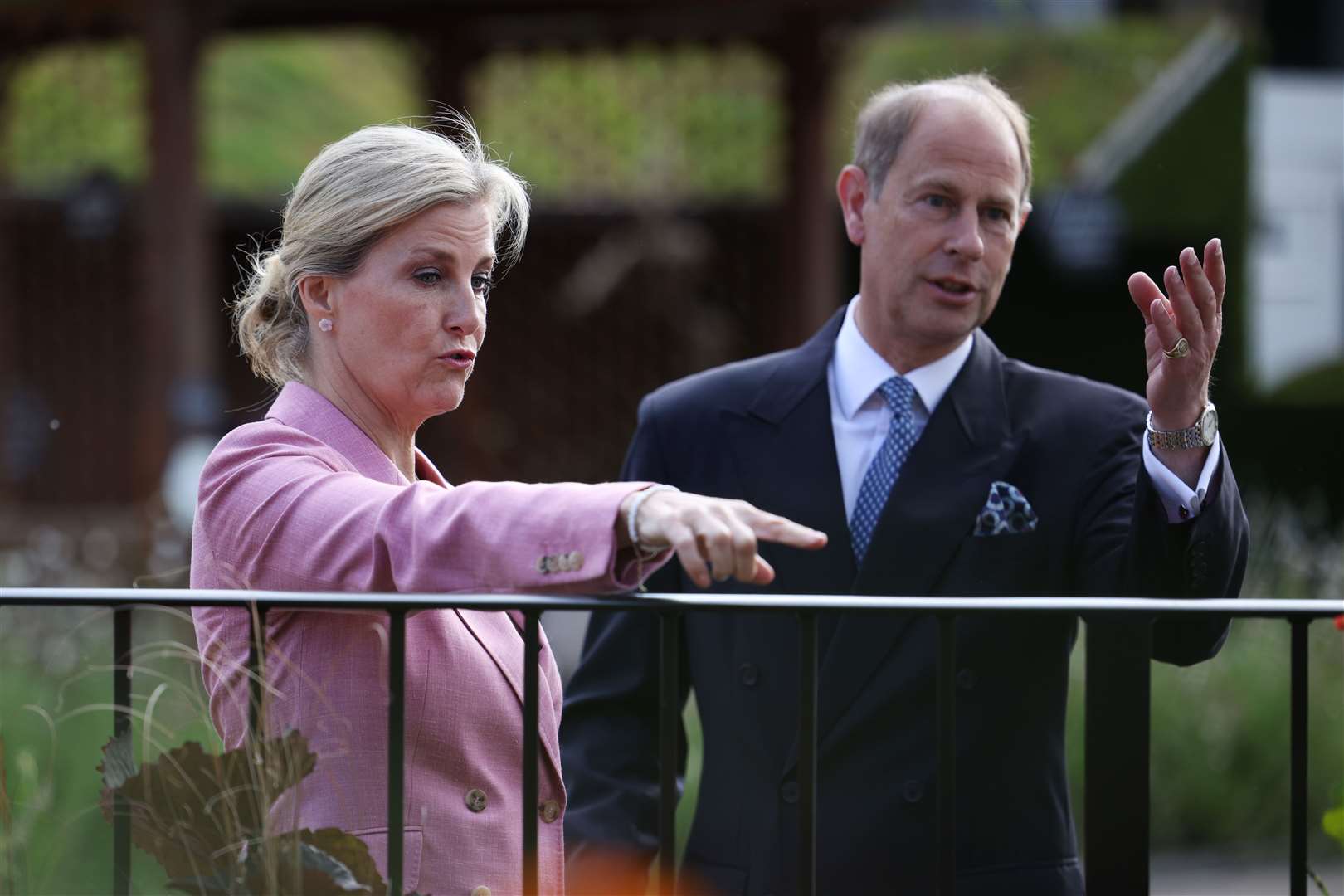 The Earl and Countess of Wessex (Dan Kitwood/PA)