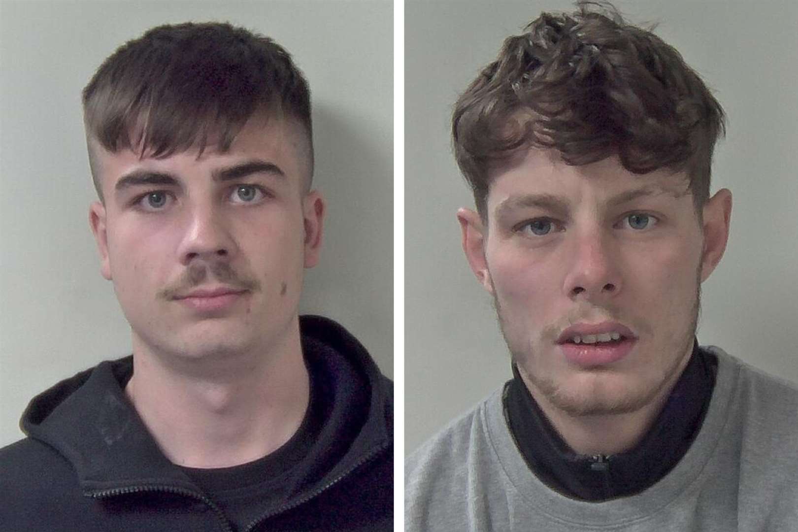Alfie Bean and Riley Day were locked up. Picture: Kent Police
