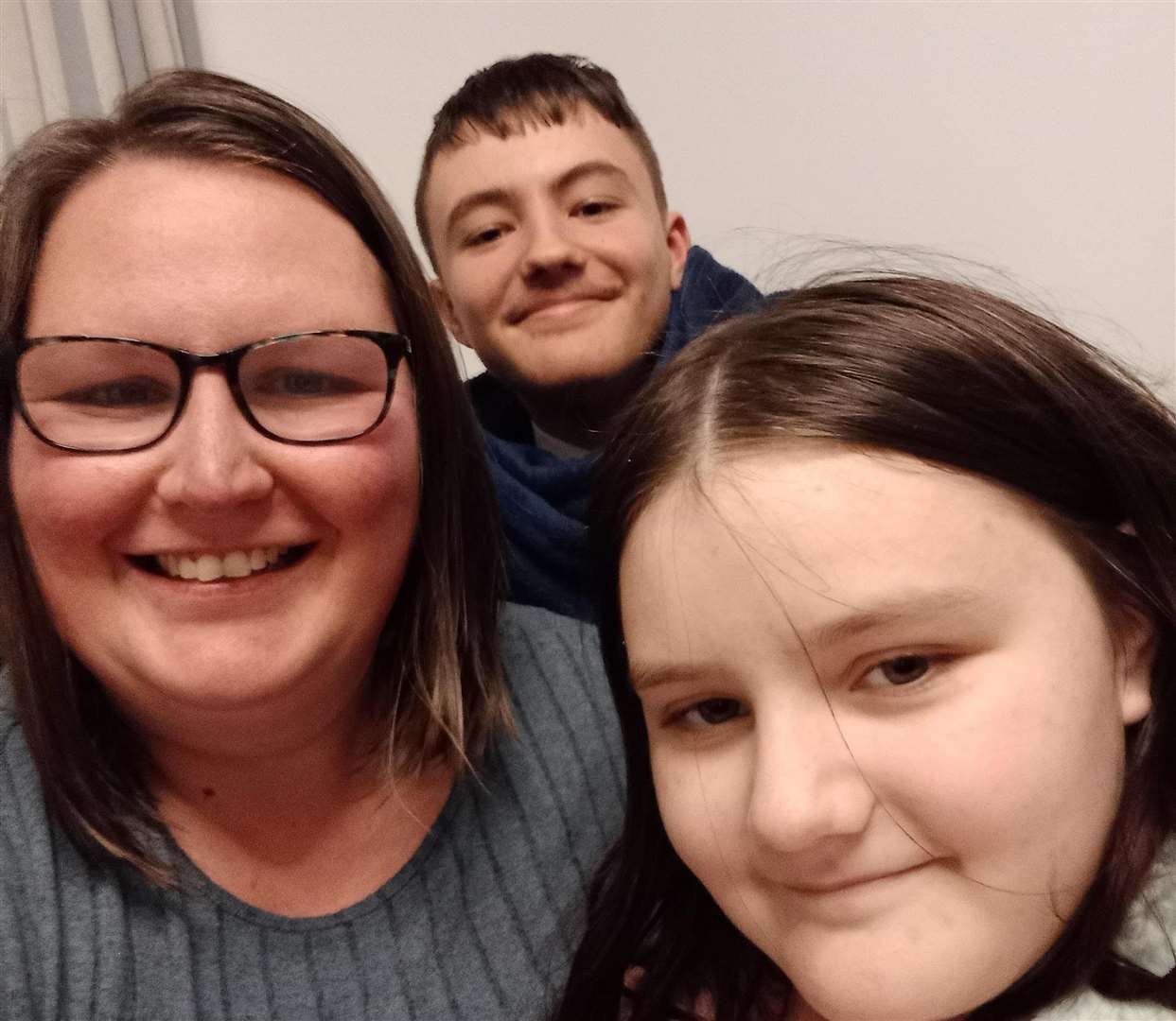 Kayleigh Millbank from Wouldham with her two children