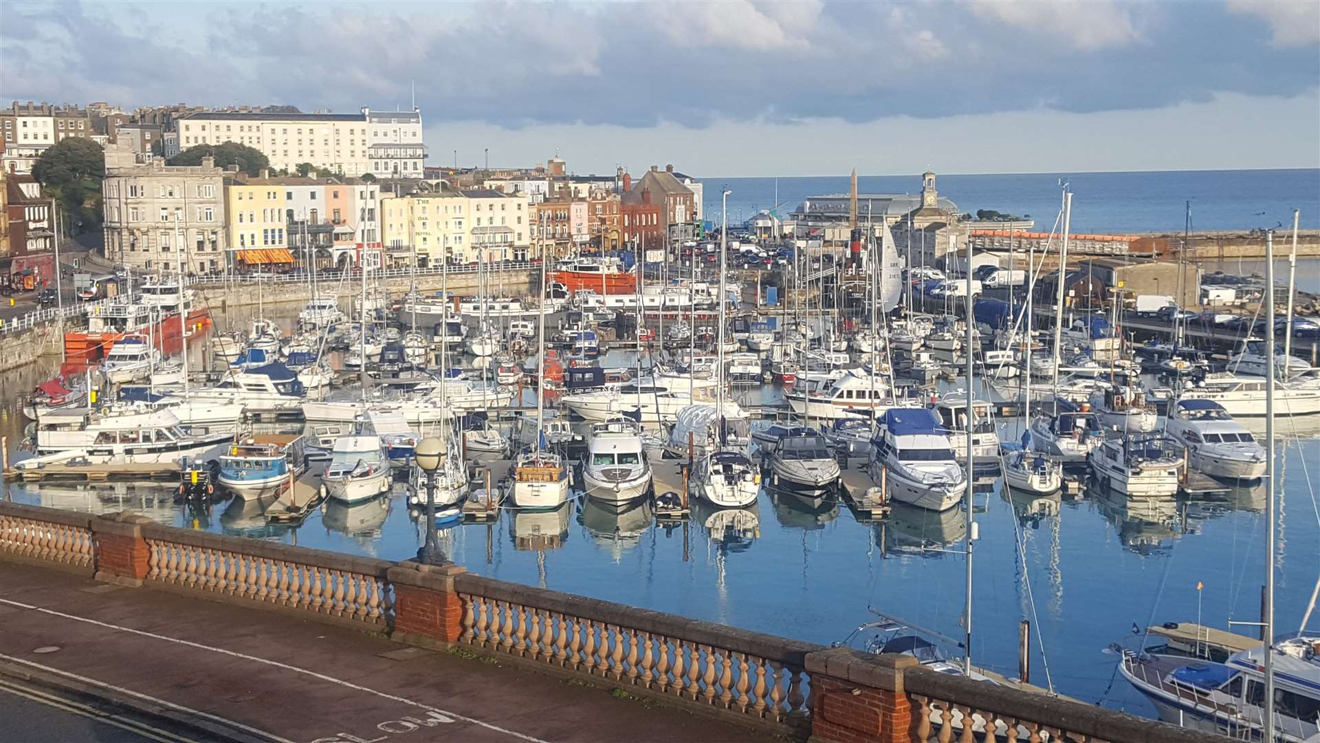 Cocks used a lock-up at Ramsgate harbour