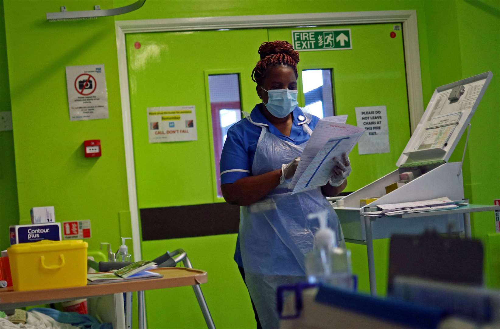 Recent data suggests a poorer experience of ethnic minority NHS staff (Hannah McKay/PA)