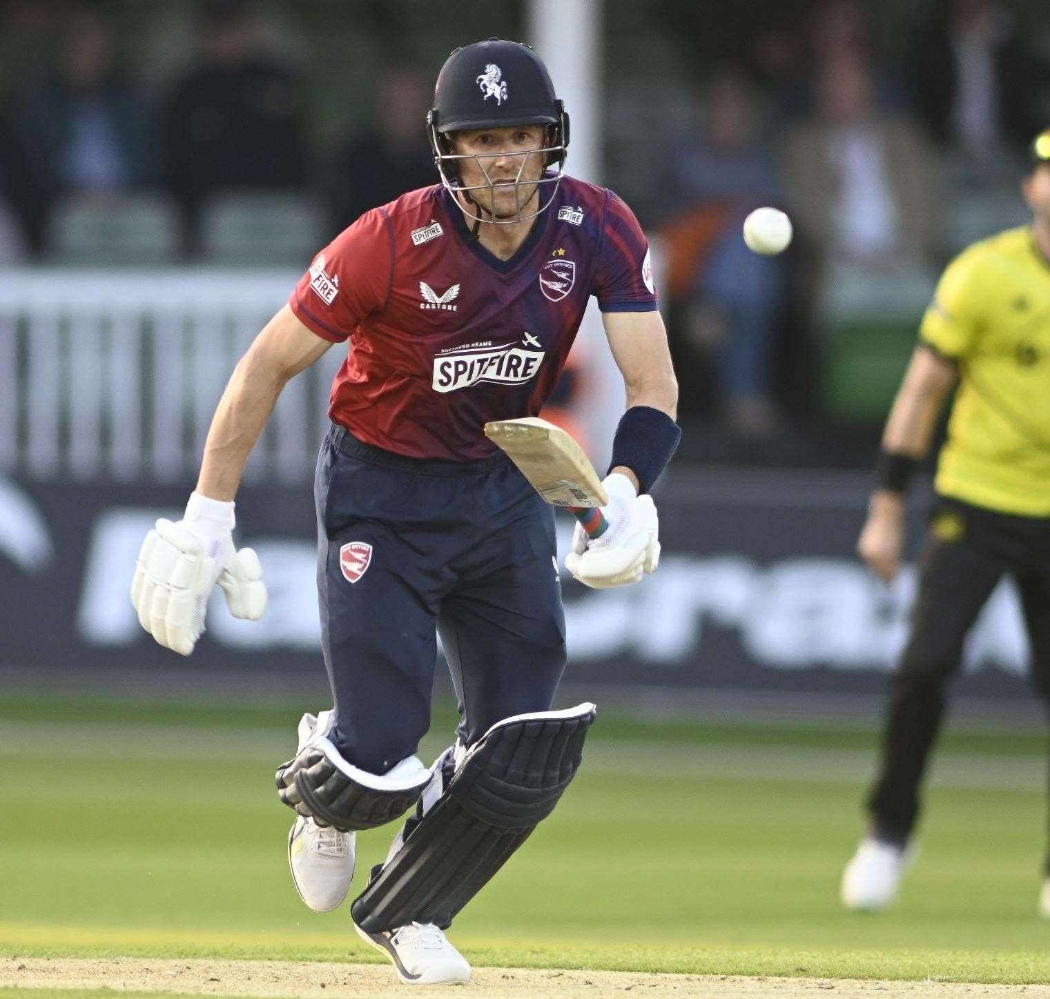 Joe Denly - scored a fine 110 for Kent but was dismissed just before the end of the game. Picture: Barry Goodwin