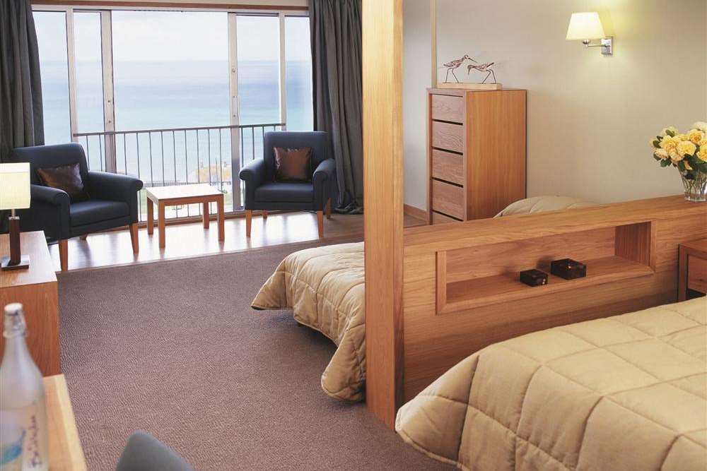 A room at Bedruthan Steps offering a sea view