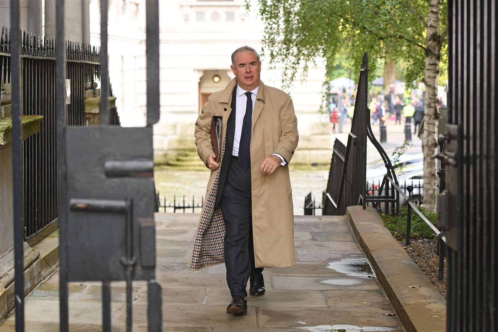 Former attorney general Sir Geoffrey Cox (Stefan Rousseau/PA)