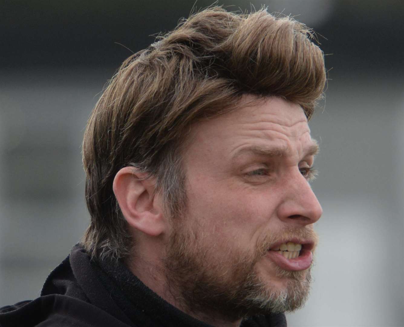 Faversham manager James Collins. Picture: Chris Davey