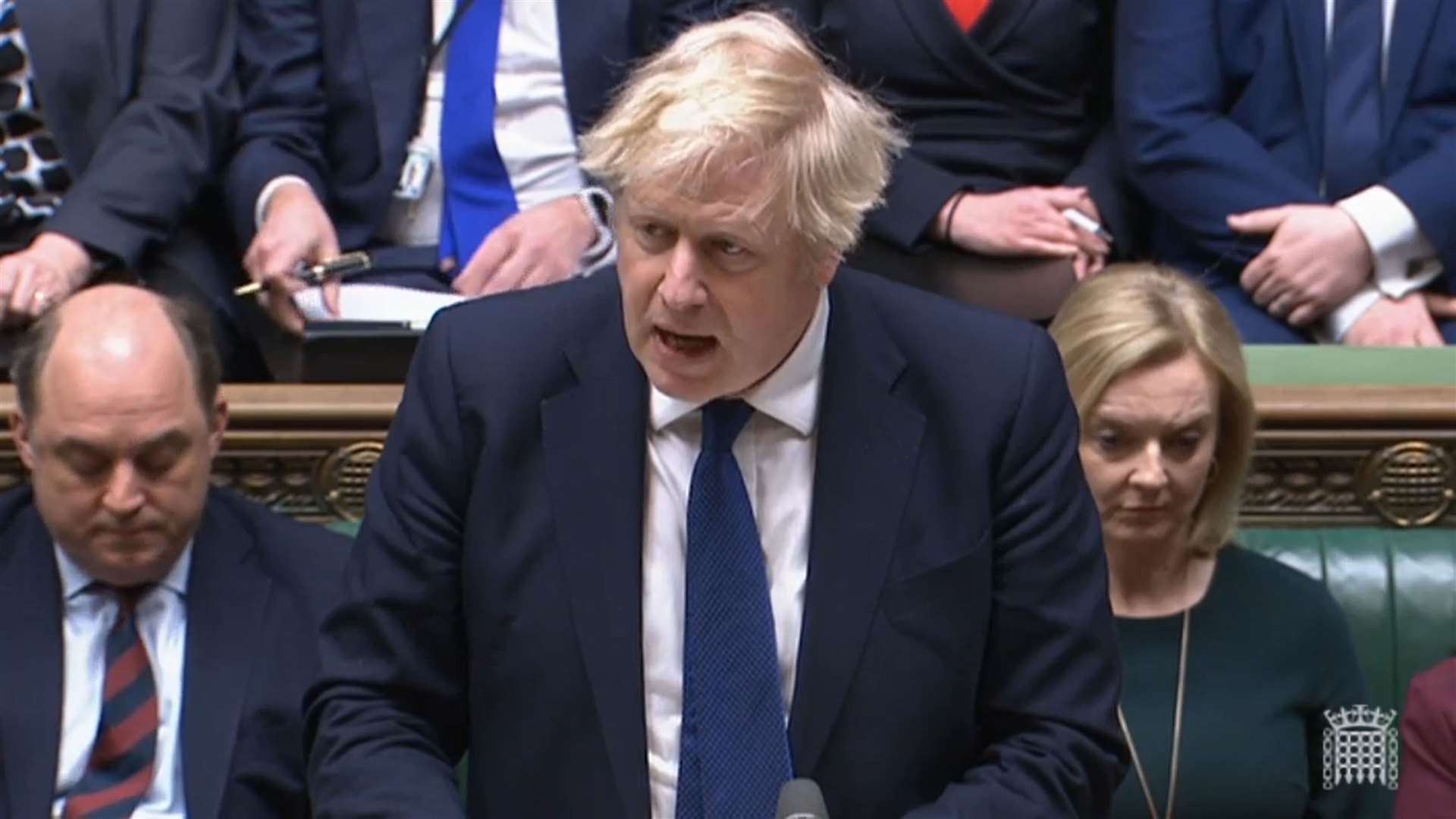 The invasion of Ukraine should not stop Prime Minister Boris Johnson from resigning if he is found to have broken the law, Sir Ed said (House of Commons/PA)