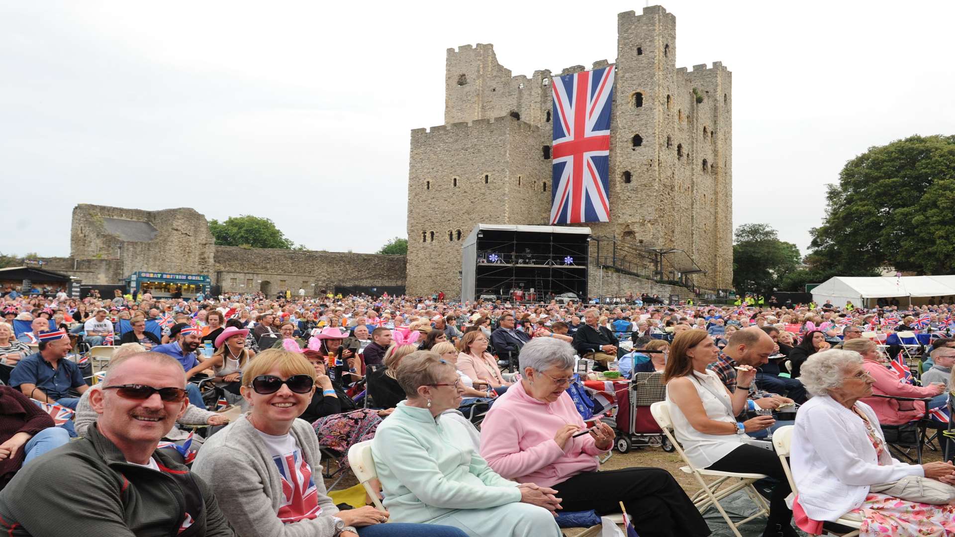 Those enjoying the Proms can still bring their own glass of bubbly. Picture: Steve Crispe