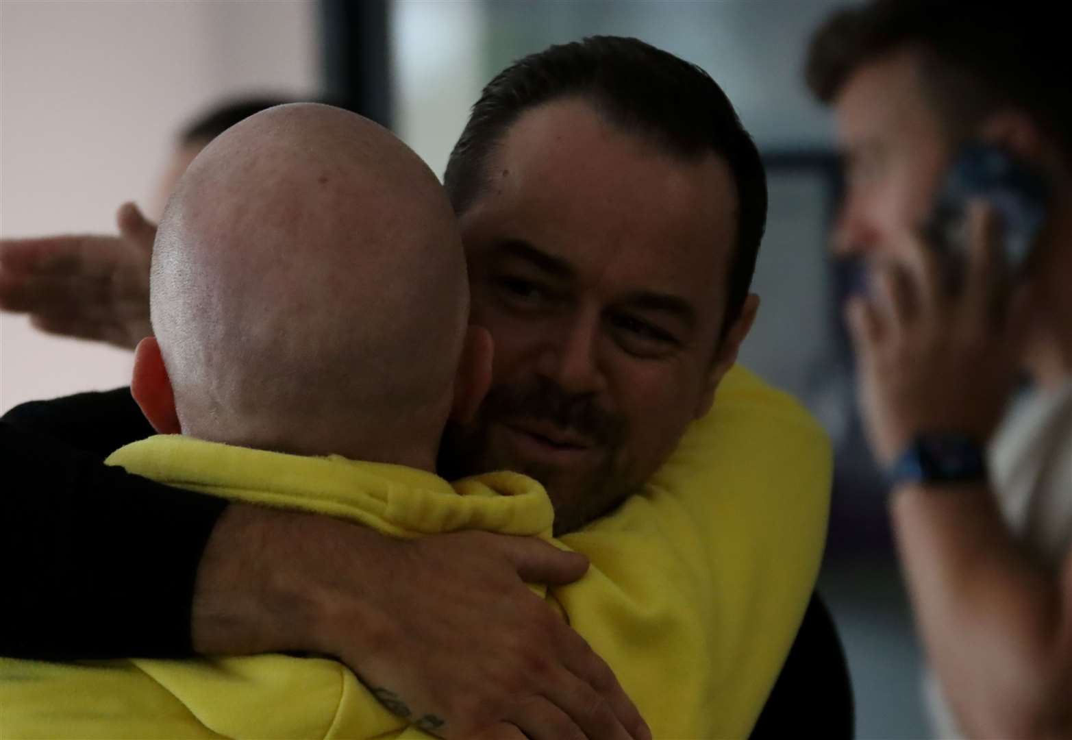 Danny Dyer at Chatham Town FC. Images: Max English/@max-ePhotos