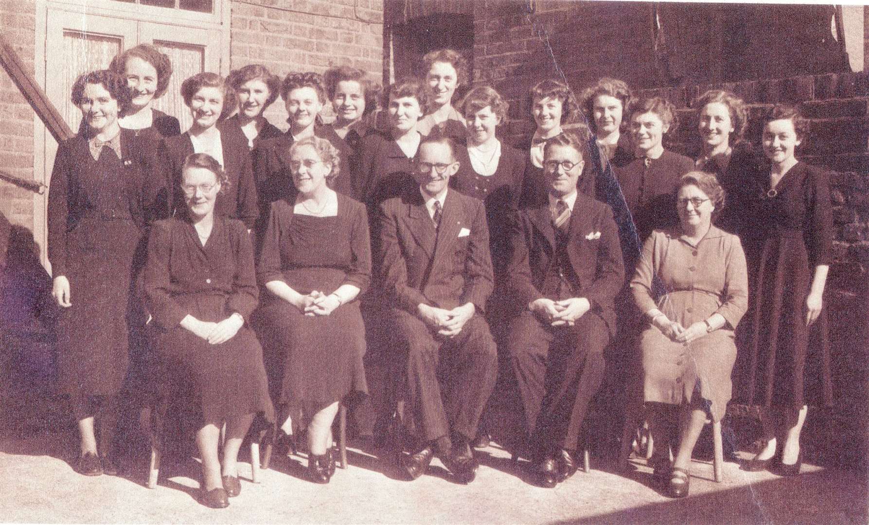Hulburd's staff in 1946