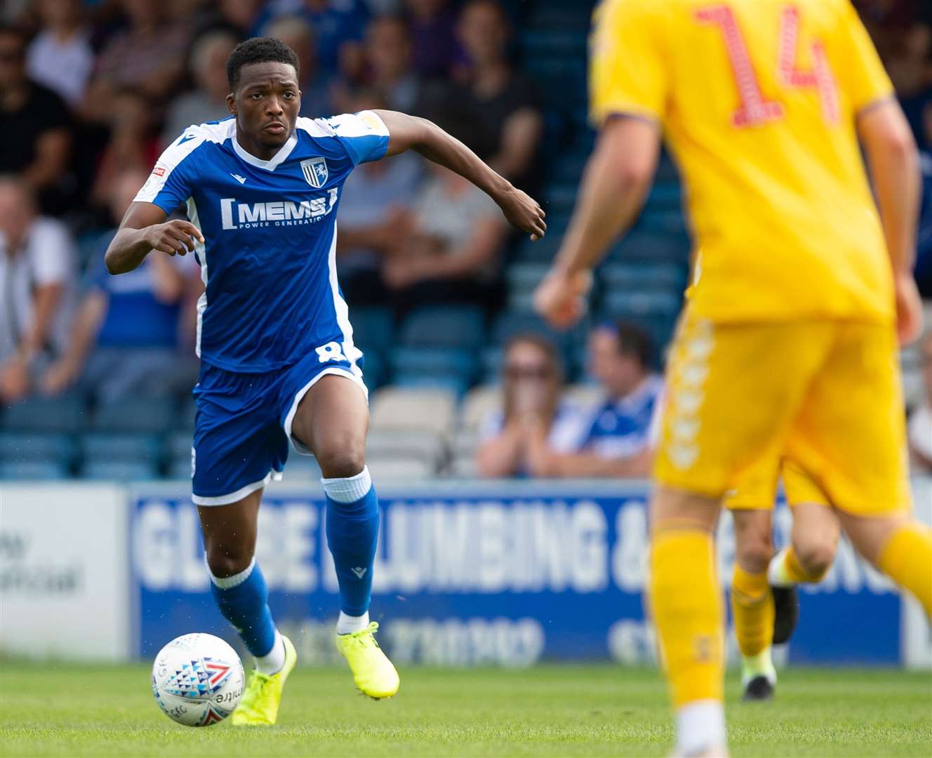 Matty Willock in action on his debut against Bolton Picture: Ady Kerry