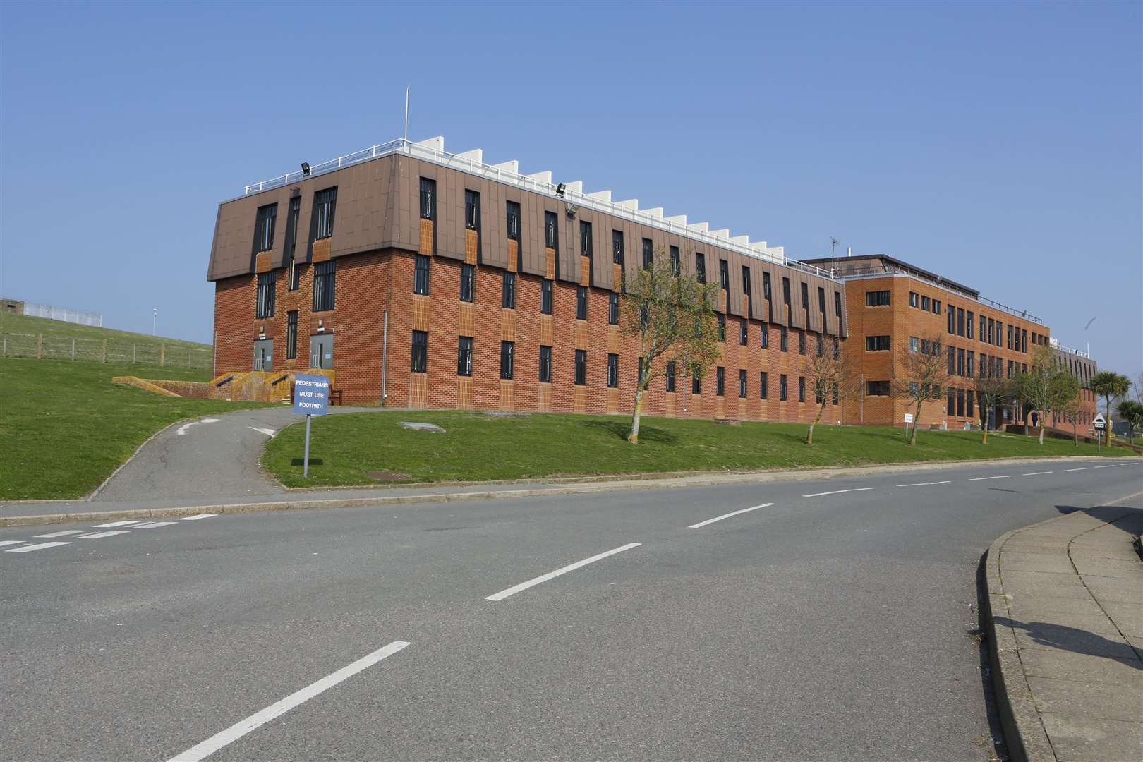 Standford Hill Prison. Picture: Andy Jones.