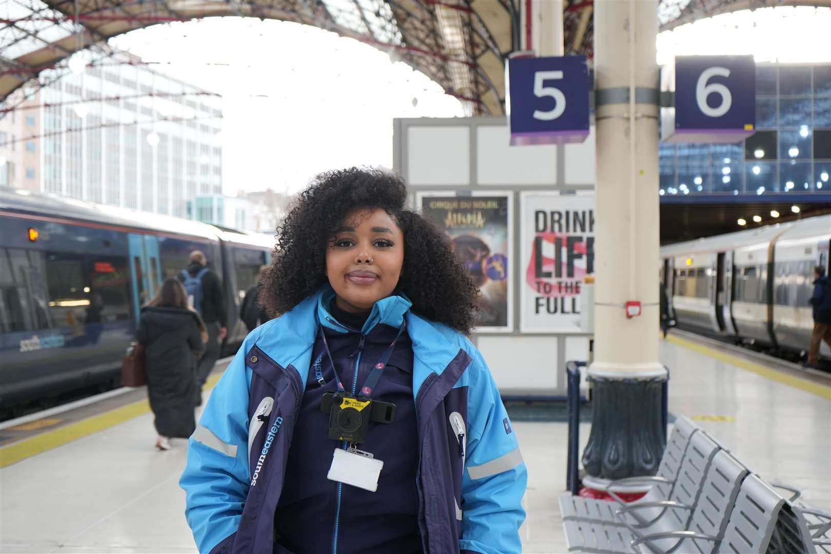 Khadiija Mohamed started as an apprentice. Picture: Southeastern