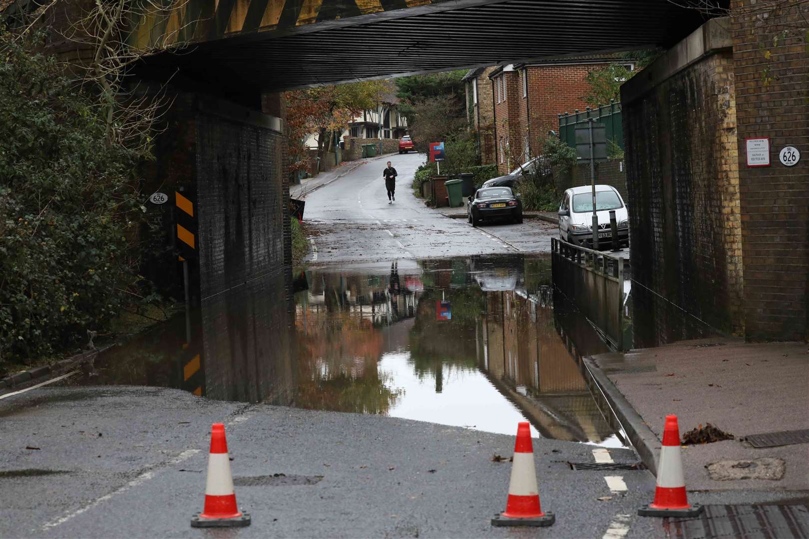 Flooding causes road closures in Nettlestead Hunton and Bearsted