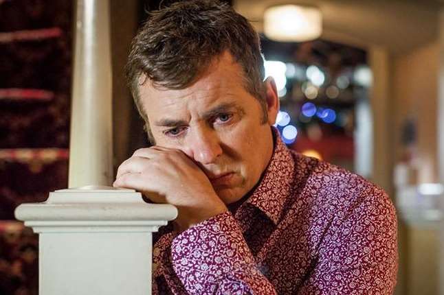 Shane Richie as lovable pub landlord Alfie Moon in EastEnders