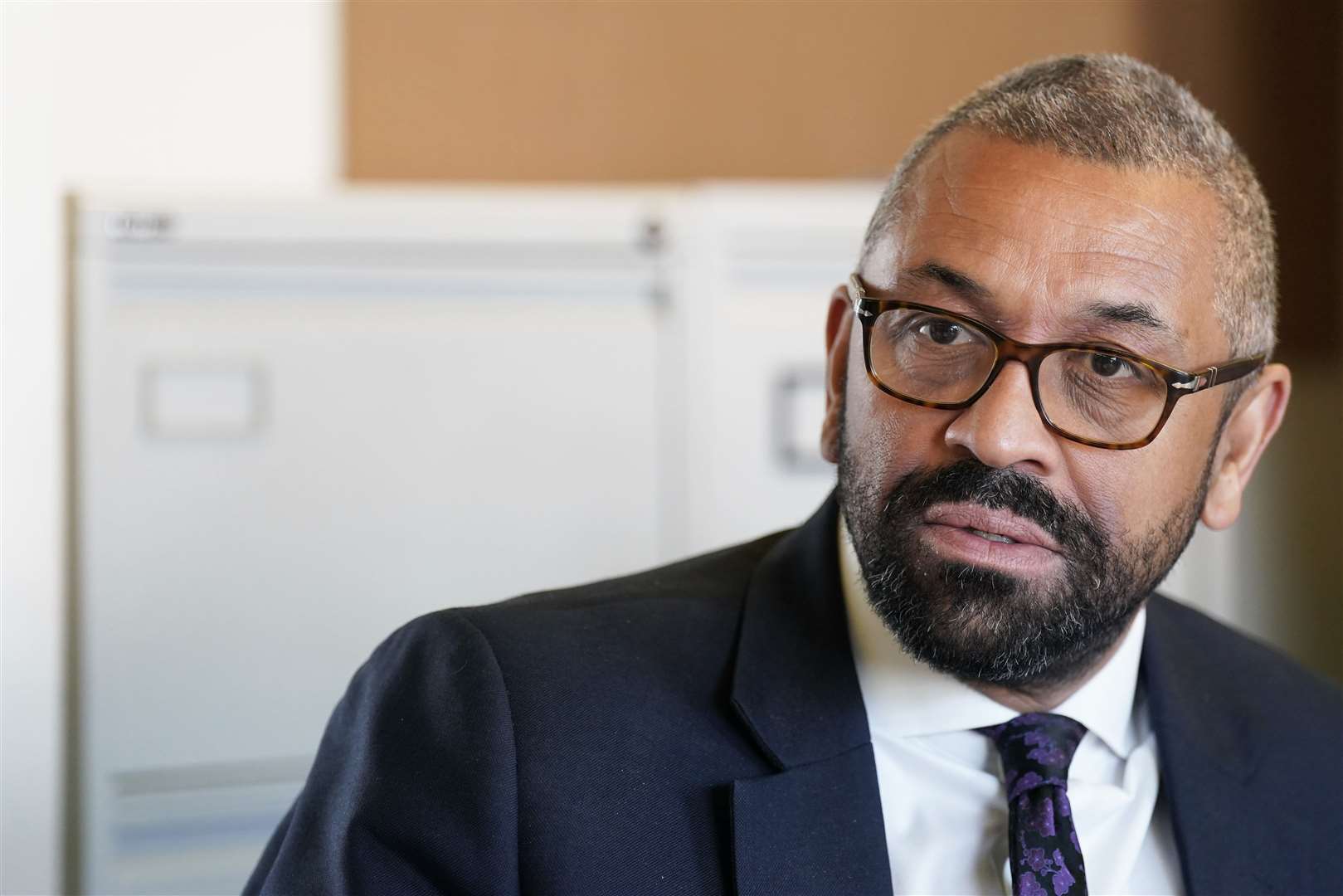 Home Secretary James Cleverly accused Labour of delaying tactics over the plan to deport asylum seekers to Rwanda (Joe Giddens/PA)