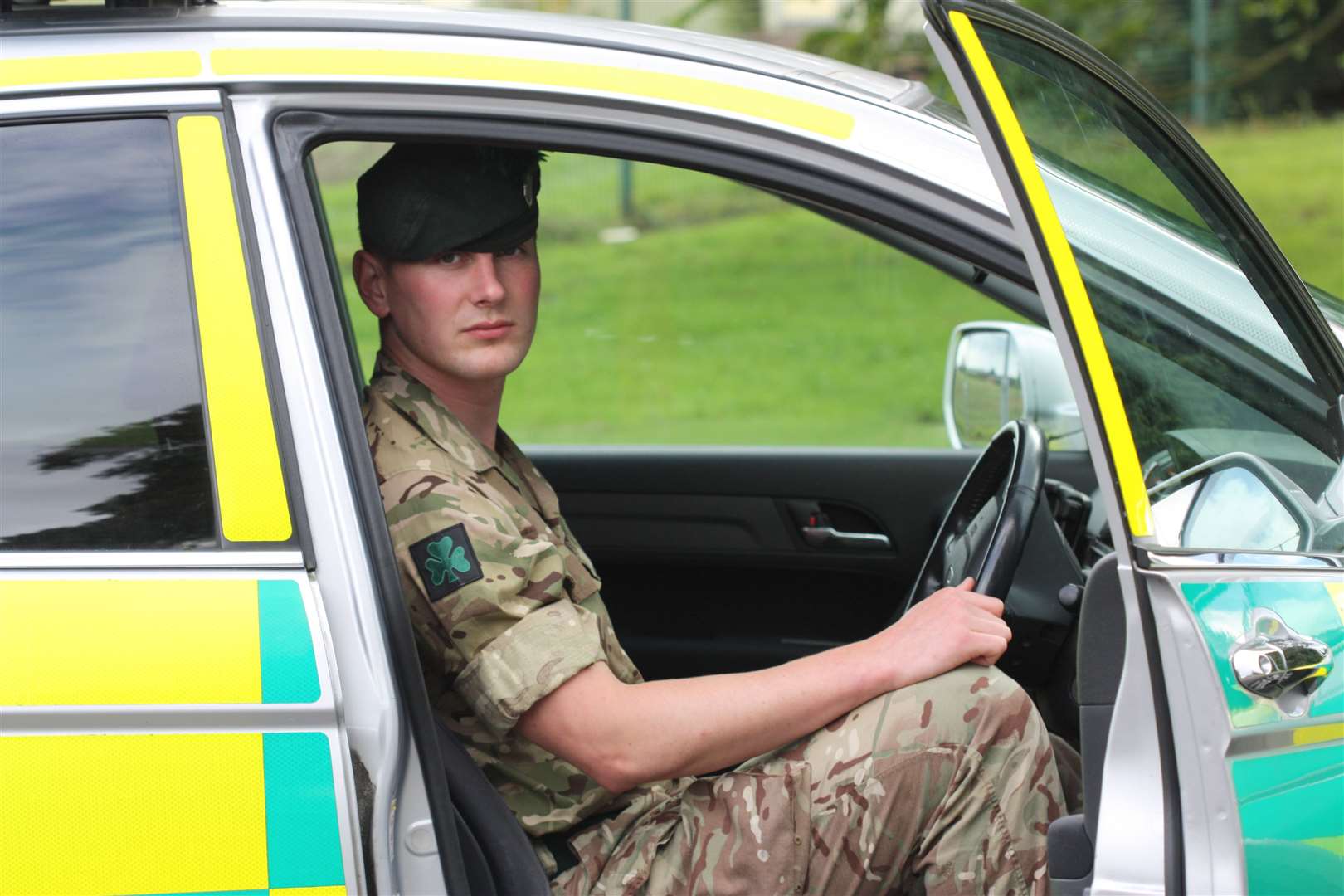 Ranger Bernard McHugh, who has left the Army to pursue a career as a paramedic (Stuart Hay Photography)