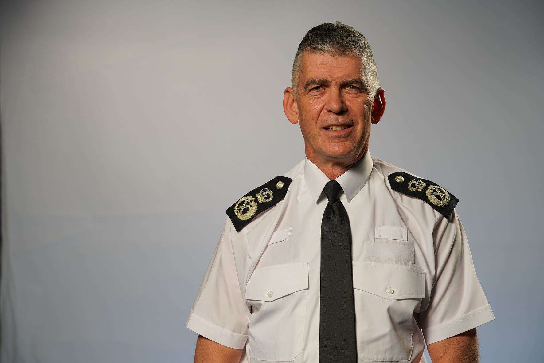 Senior police officer honoured for service says forces had to ‘hold