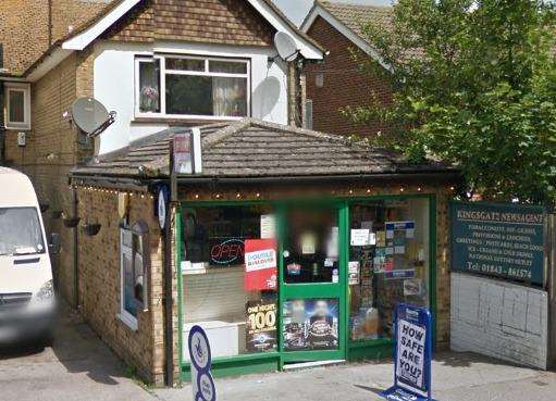 Kingsgate Newsagents. Picture: Google