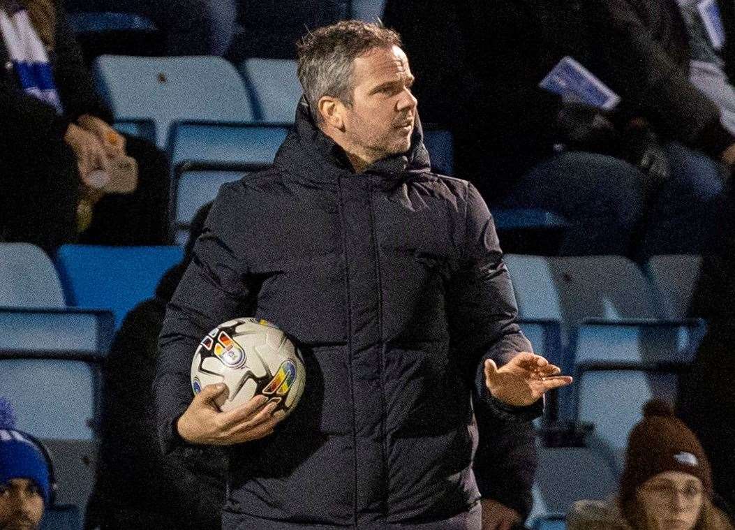 Gillingham boss Stephen Clemence. Picture: Julian_KPI