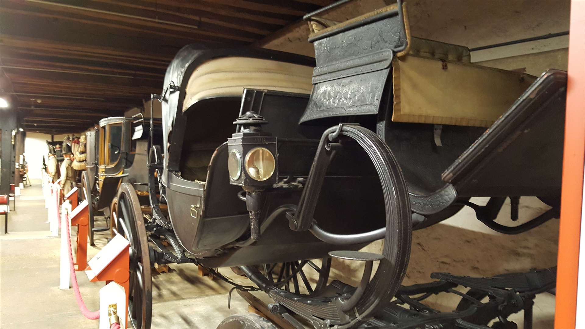 Inside Maidstone Carriage Museum