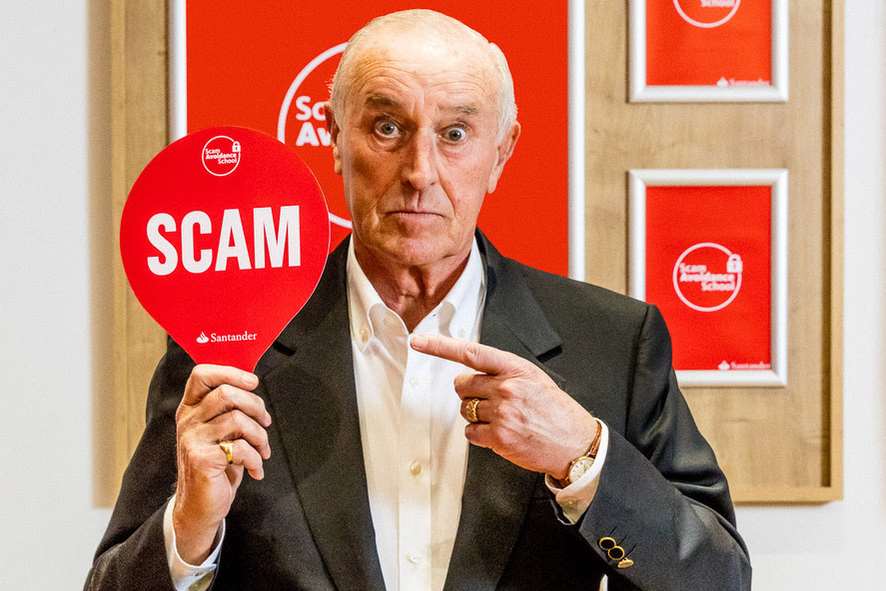 Len Goodman is raising awareness about scams targeting older people