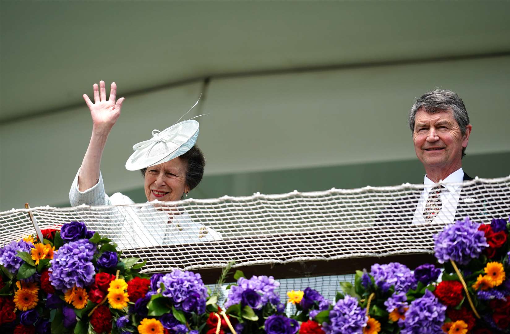 The Princess Royal and Sir Timothy Laurence (John Walton/PA)