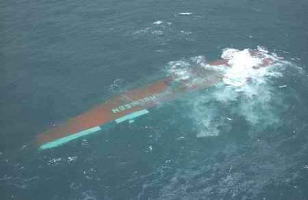 The wreck of the Tricolor off Dunkirk. Picture: SIMON BURCHETT OF CHANNEL PHOTOGRAPHY, ASHFORD