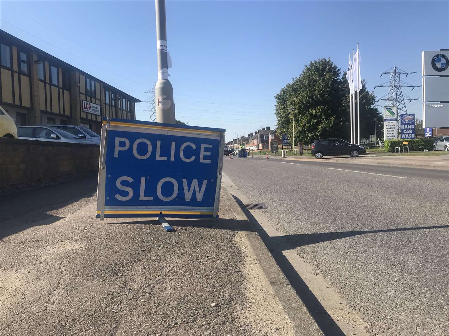 Police have sealed off Broad Oak Road (15710728)