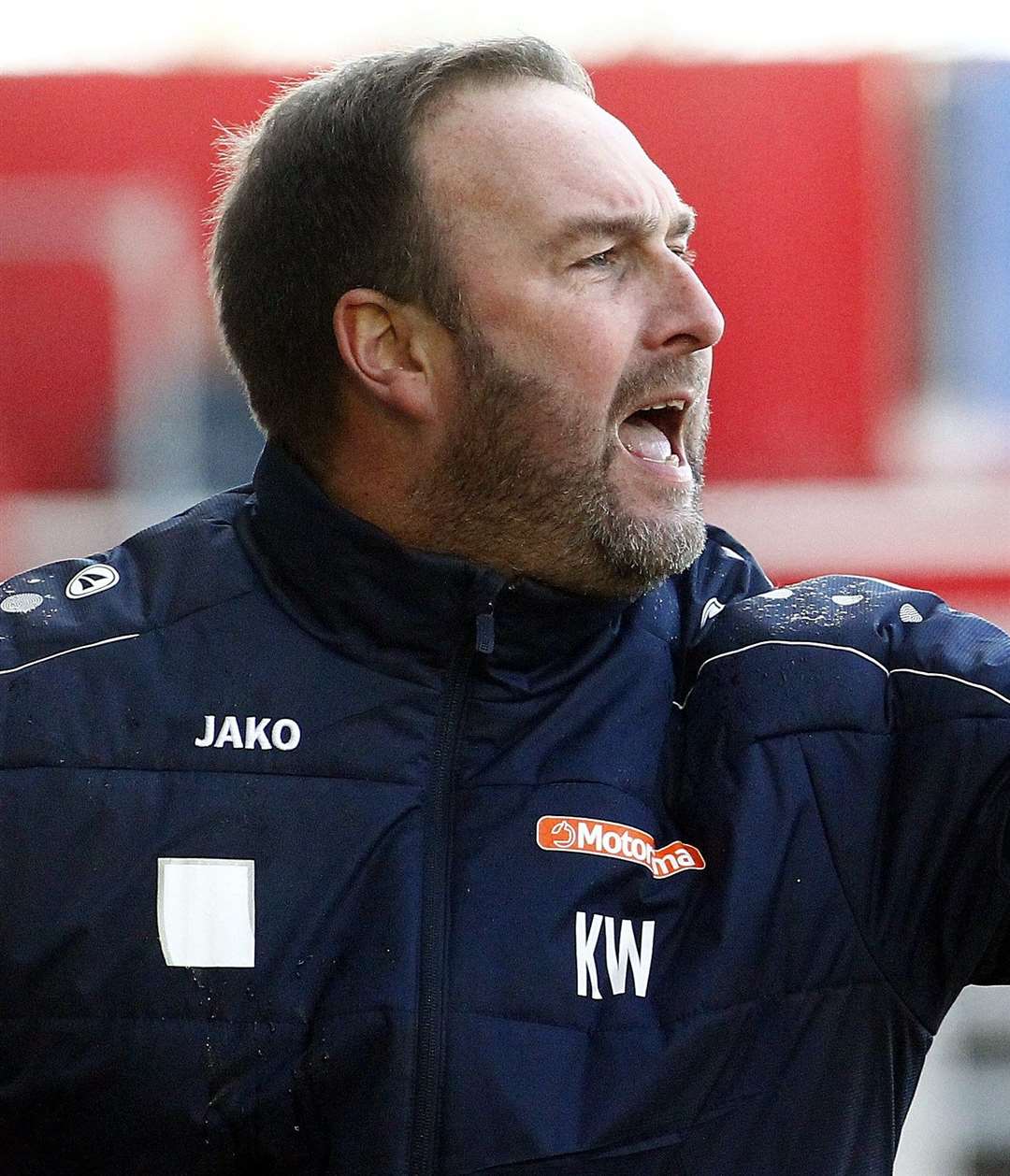 Ebbsfleet boss Kevin Watson Picture: Sean Aidan