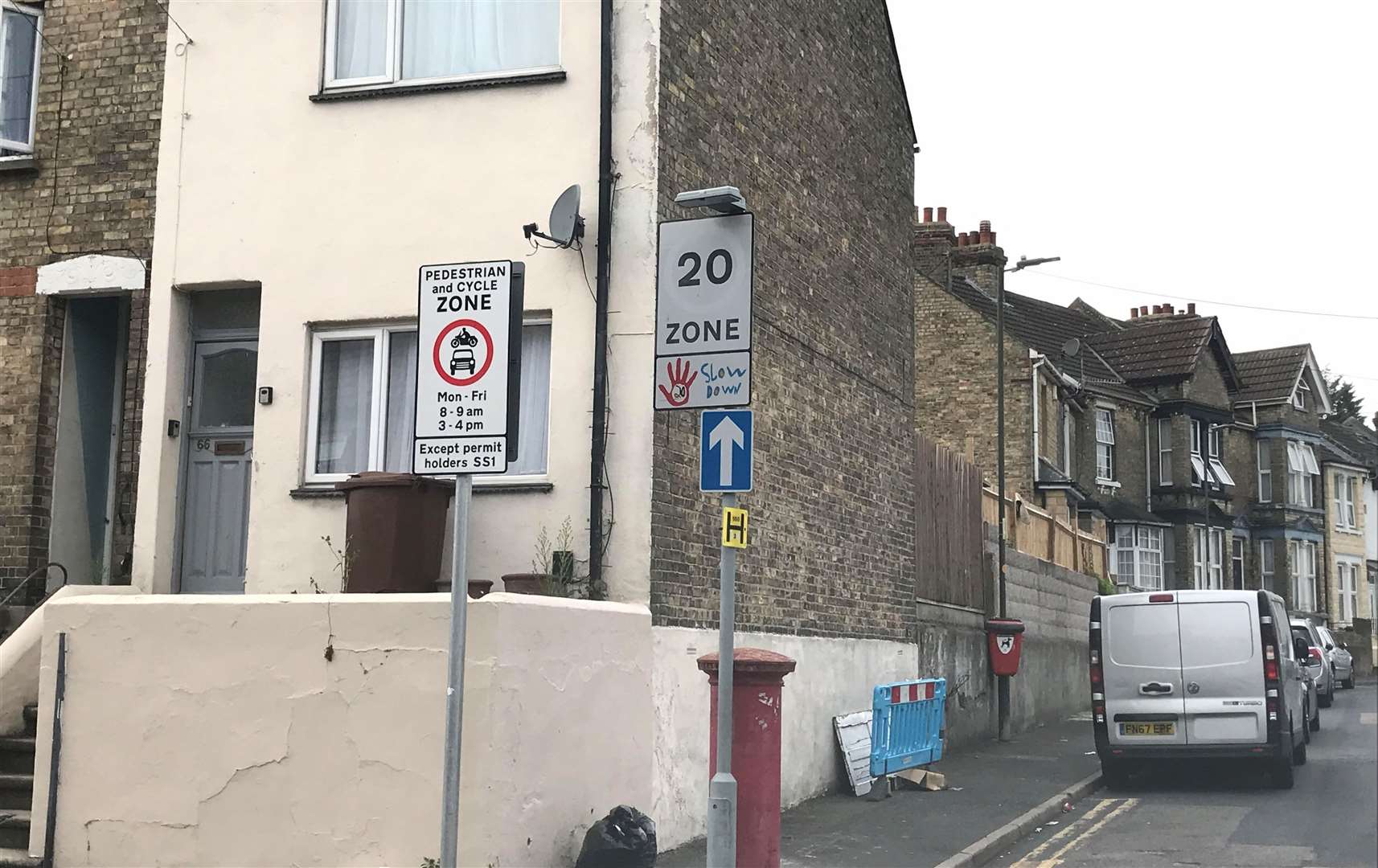 Glencoe Road is one of the school streets around six schools in Medway, but it is believed the scheme is soon to expand to additional schools