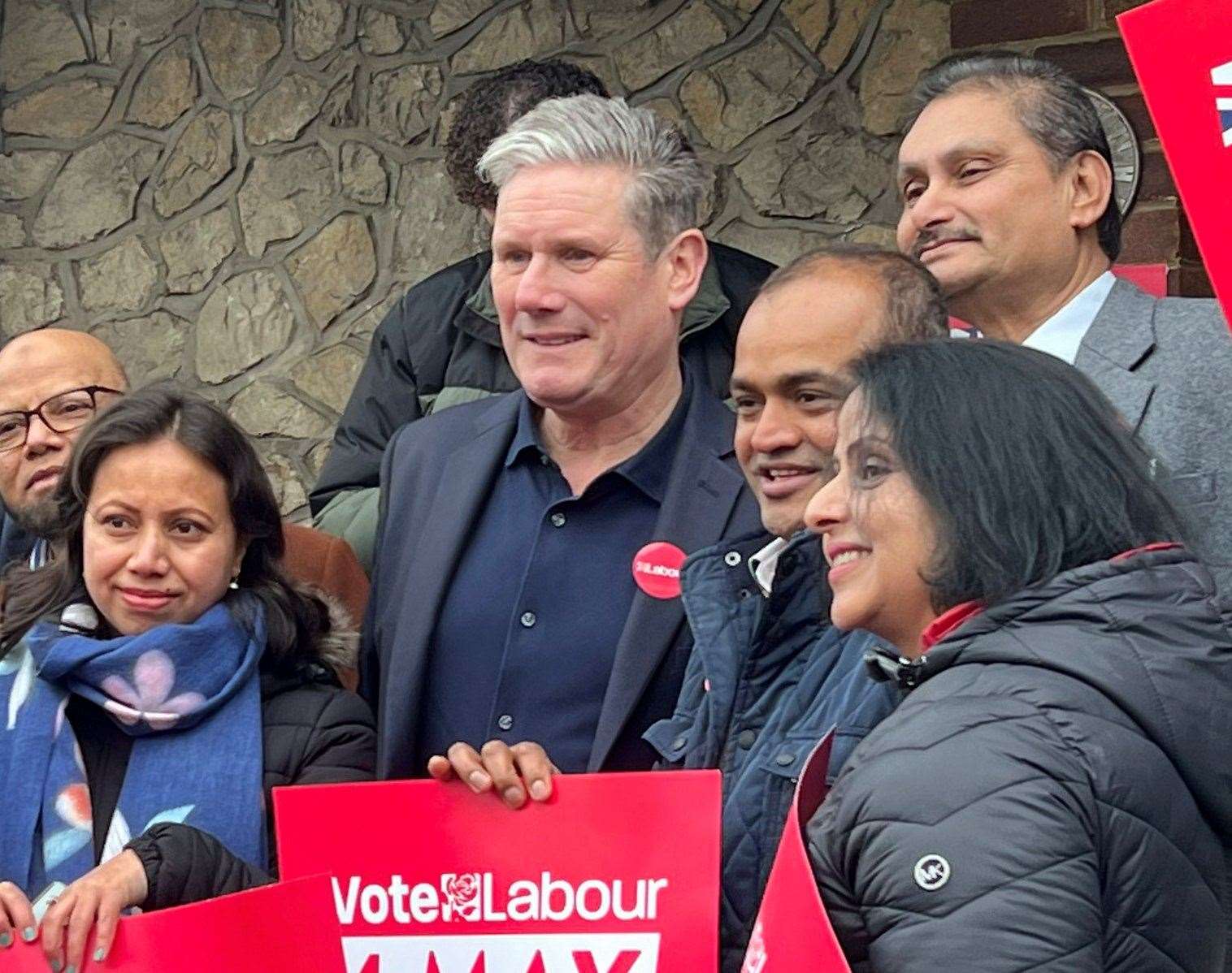 Sir Keir Starmer and his Labour party is on course for a huge majority