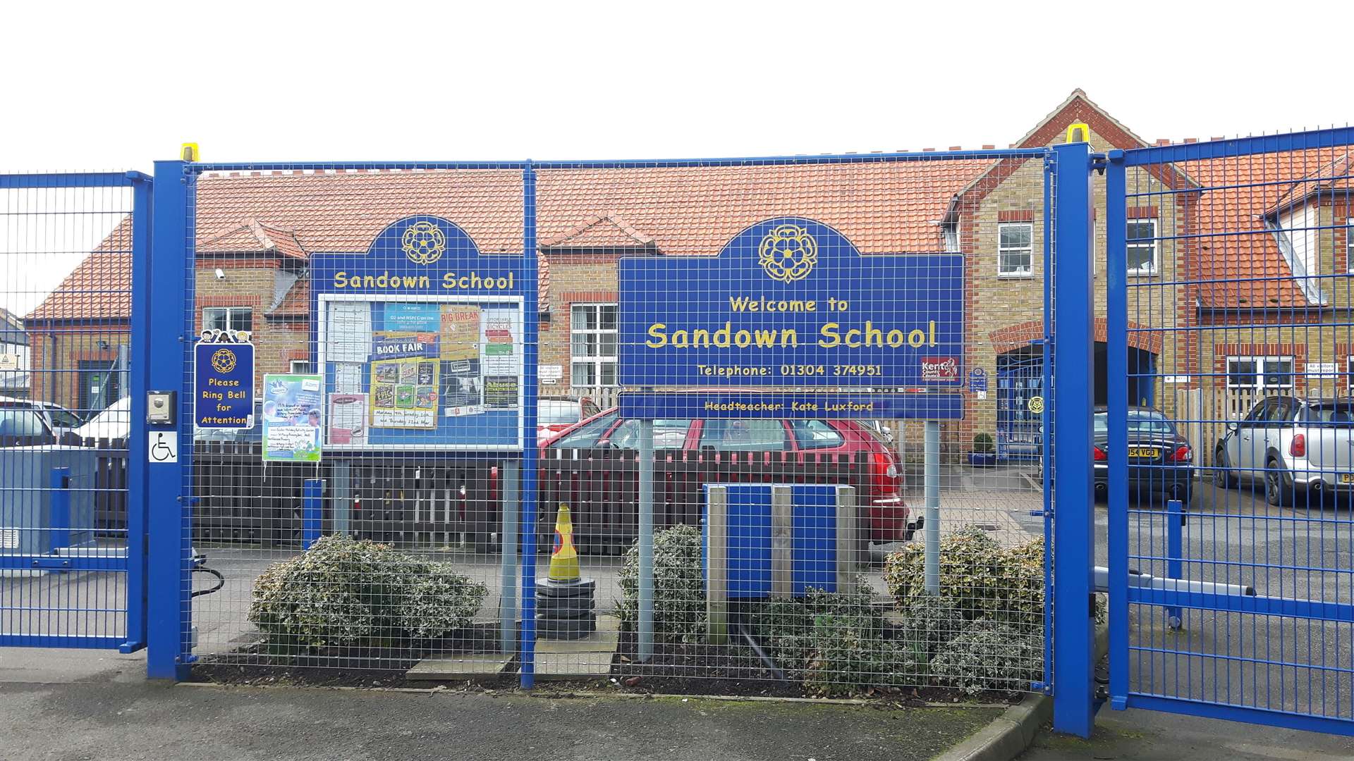 Sandown Primary School has sent out a letter notifying parents of the incident