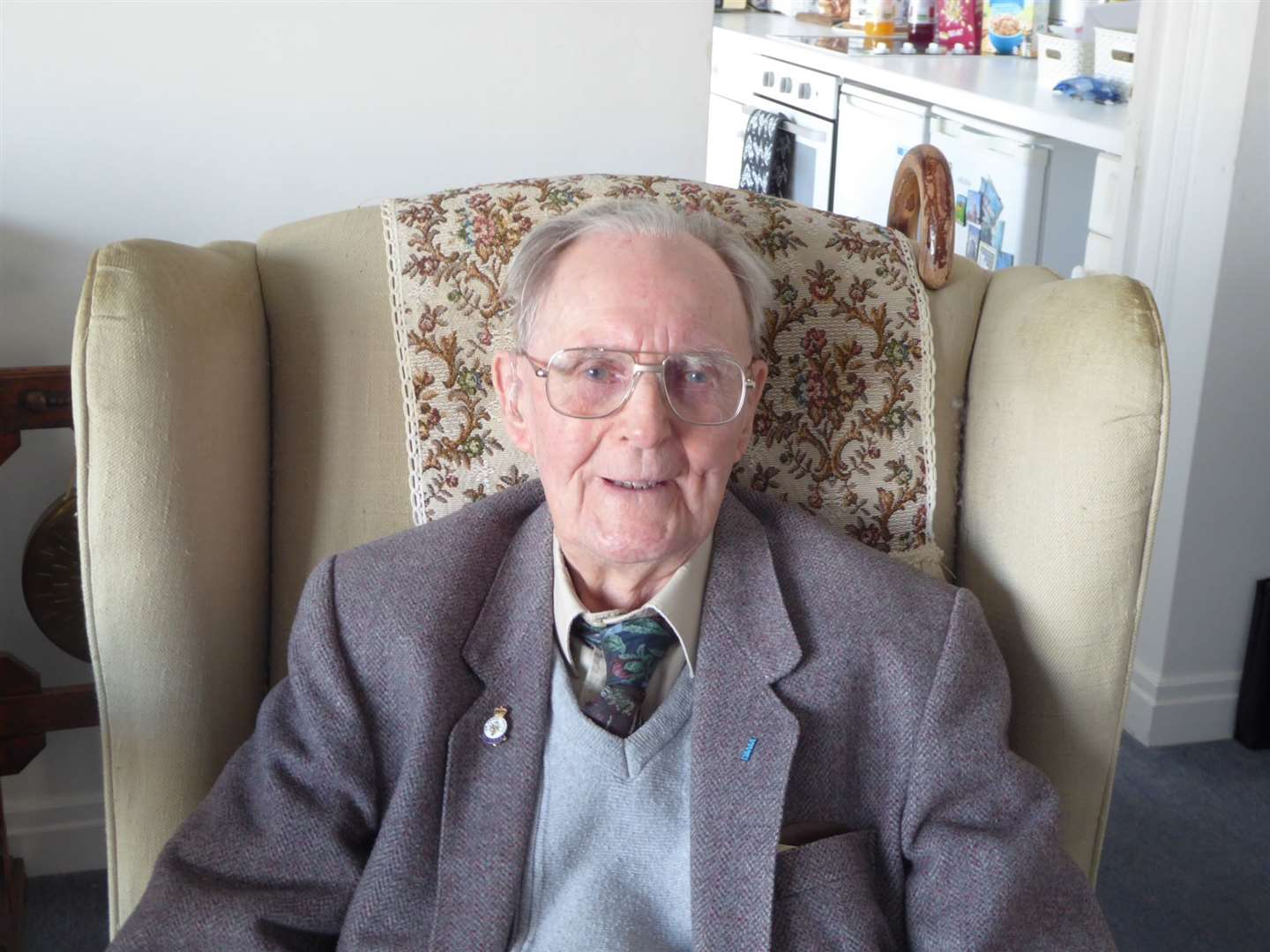 Centenarian Ken Woods ran the Christian Bookshop in Deal with wife Elsie