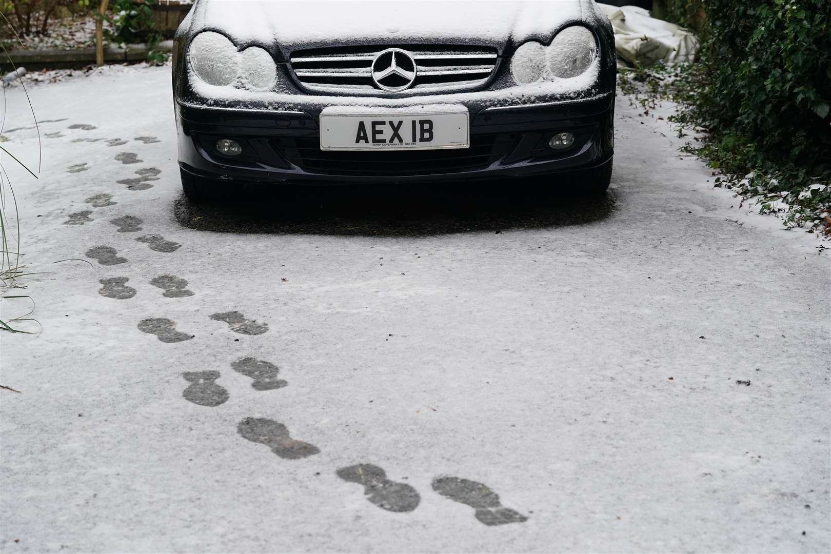 There is the potential for snow over high ground in Scotland, the Met Office said