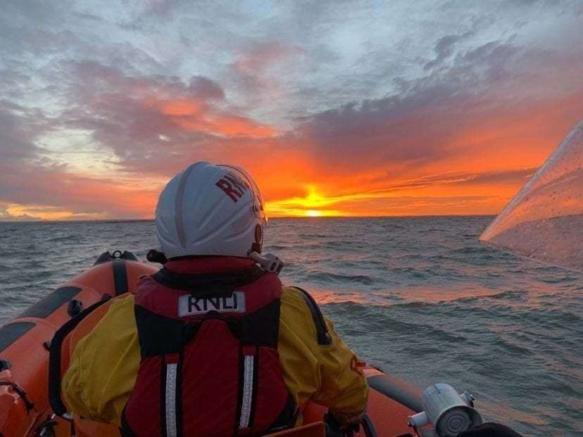 The RNLI was called out to help. Stock image