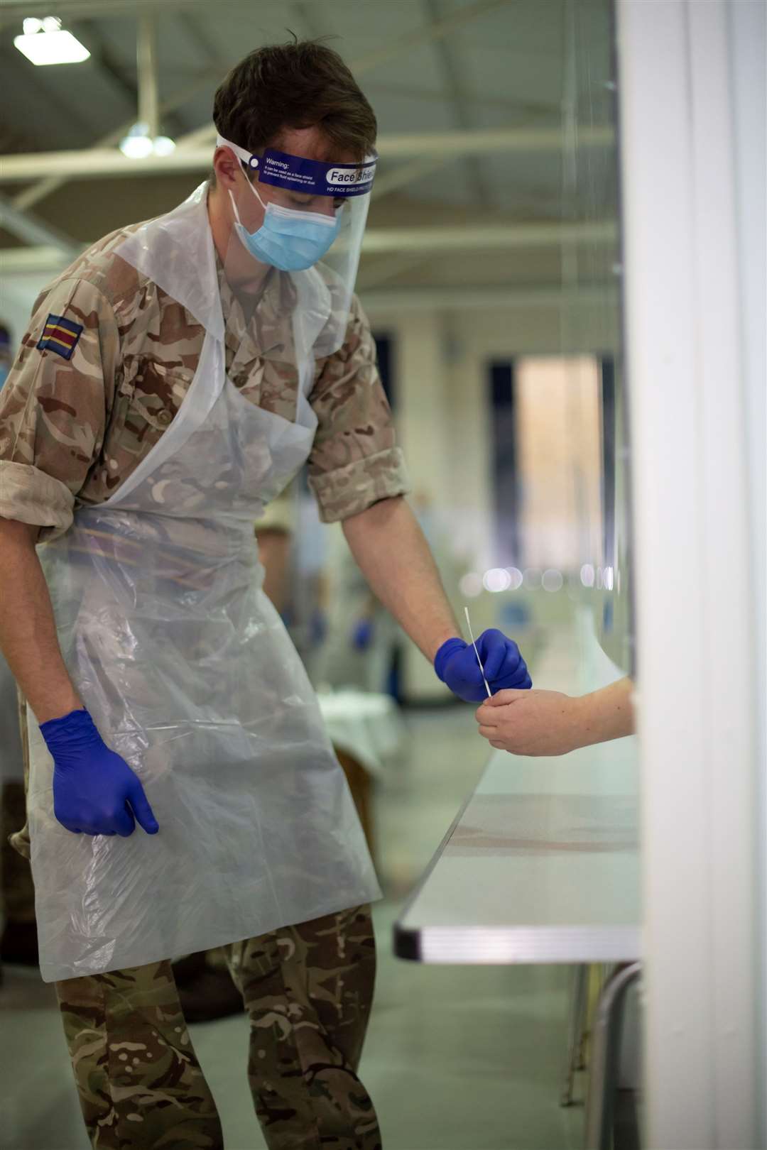 Soldiers at the Medway Resilience Unit