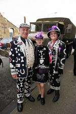 John Scott, Ellie Scott, 12, and Peggy Scott