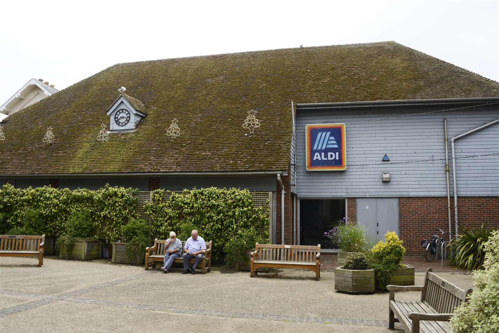 Aldi's current store in Hythe